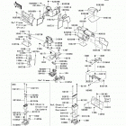 Teryx 750 FI 4X4 Sport (KRF750-SAF) Детали рамы (зад.)