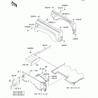 Teryx 750 FI 4X4 (KRF750-NAF) Заднее крыло