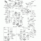 Teryx 750 FI 4X4 LE (KRF750-PAF) Детали рамы (зад.)