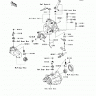 Mule 610 4x4 XC (KAF400-DAF) Механизм переключения передач