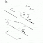 Teryx 750 FI 4x4 LE (SGE) (KRF750-VBF) Тросы управления