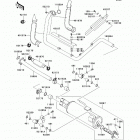 Teryx 750 FI 4X4 Sport (KRF750-SAF) Глушитель