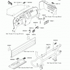 Mule 600 (KAF400-BBF) Наклейки предупреждения