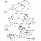 Teryx 750 FI 4X4 (KRF750-NAF) Guards / cab frame(naf / nbf)