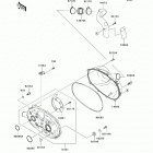 Mule 600 (KAF400-BBF) Крышка вариатора