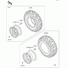 Teryx 750 FI 4X4 (KRF750-NAF) Колеса,покрышки