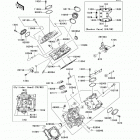 Teryx 750 FI 4X4 Sport (KRF750-SAF) Головка цилиндра