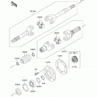 Mule 4010 Trans4x4 Realtree APG HD (KAF620-S9F) Карданный вал - задний