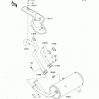 Mule 4010 Trans4x4 Realtree APG HD (KAF620-S9F) Глушитель