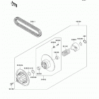 Mule 4010 Trans4x4 Realtree APG HD (KAF620-S9F) Вариатор