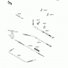 Teryx 750 FI 4X4 Sport (KRF750-SAF) Тросы управления