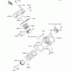 Teryx 750 FI 4X4 (KRF750-NAF) Цилиндр и поршни