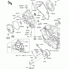 Teryx 750 FI 4x4 LE (SGE) (KRF750-VBF) Крышки двигателя