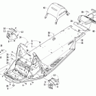 F5 LXR Задний бампер и брызговик