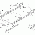 F8 LXR Рельс скольжения и гусеница