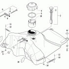 CFR 800 Топливный бак