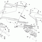 Z1 Sno Pro Крепление сиденья