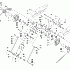 Sno Pro 600 Задняя подвеска , задний рычаг