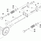 120 Sno Pro Распред вал и клапана