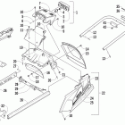 T570 Задний бампер, задний фонарь в сборе  (fcosw)