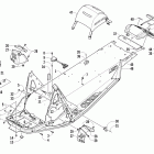 Z1 LXR Задний бампер и брызговик