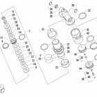 Sno Pro 600 Задняя подвеска, амортизатор  (ccusg / ccosg)