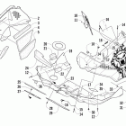 Sno Pro 500 Обтекатель и передний бампер