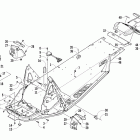 Z1 Sno Pro Задний бампер и брызговик