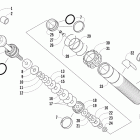 Sno Pro 500 Передний амортизатор