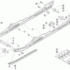 Bearcat 570 Рельс скольжения и гусеница
