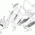 Bearcat Z1 XT Капот,ветровое стекло и передний бампер (wtusg / wtusl)