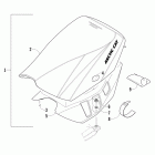 M1000 Sno Pro Сидение