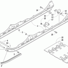 Bearcat Z1 XT LTD Рельс скольжения и гусеница