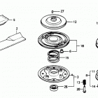 HR214 SXA#2 LAWN MOWER, USA, VIN# HR214-6235981 Rotary Blade
