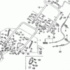 HRC215 PXA LAWN MOWER, USA, VIN# MZAU-6000001 TO MZAU-6099999 Handlebar (hra215, Hrc215, Hrc216) K0