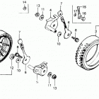 HR214 SXA#2 LAWN MOWER, USA, VIN# HR214-6235981 Hr194-21front Wheel