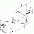 HR214 SXA#2 LAWN MOWER, USA, VIN# HR214-6235981 Глушитель