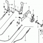 HRB215K3 SXA LAWN MOWER, USA, VIN# MZBA-6300001 TO MZBA-6363599 Throttle Lever (pda, Pxa,sda, Sxa)