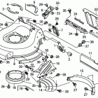 HRC216K3 PDA LAWN MOWER, USA, VIN# MAJA-1100001 Cutter Housing