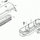 HRS21 SVA LAWN MOWER, USA, VIN# VA2-6000001 Воздухозаборник
