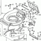 HR215K1 HMA LAWN MOWER, USA, VIN# MZAM-6200001 Cutter Housing