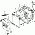 HR214 SXA#2 LAWN MOWER, USA, VIN# HR214-6235981 Головка цилиндра