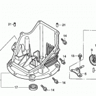 HRB217 TDA LAWN MOWER, USA, VIN# MAEA-1000001 Маслянный поддон