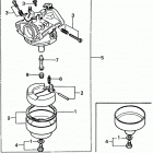 HR21 SXA LAWN MOWER, JPN, VIN# HR21-1000001 TO HR21-1051093 Карбюратор