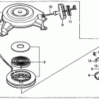 HRC215K1 SXA LAWN MOWER, USA, VIN# MZAU-6100001 Recoil Starter (3)