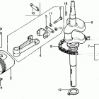 HR21 SXA LAWN MOWER, JPN, VIN# HR21-1000001 TO HR21-1051093 Crankshaft + Camshaft + Piston K