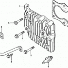 HR21 SXA LAWN MOWER, JPN, VIN# HR21-1000001 TO HR21-1051093 Головка цилиндра