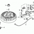 HRC216K3 PDA LAWN MOWER, USA, VIN# MAJA-1100001 Flywheel (pda)
