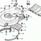 HR21 SXA LAWN MOWER, JPN, VIN# HR21-1000001 TO HR21-1051093 Cutter Housing + Safety Guard