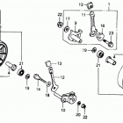 HRS21 SVA LAWN MOWER, USA, VIN# VA2-6000001 Переднее колесо